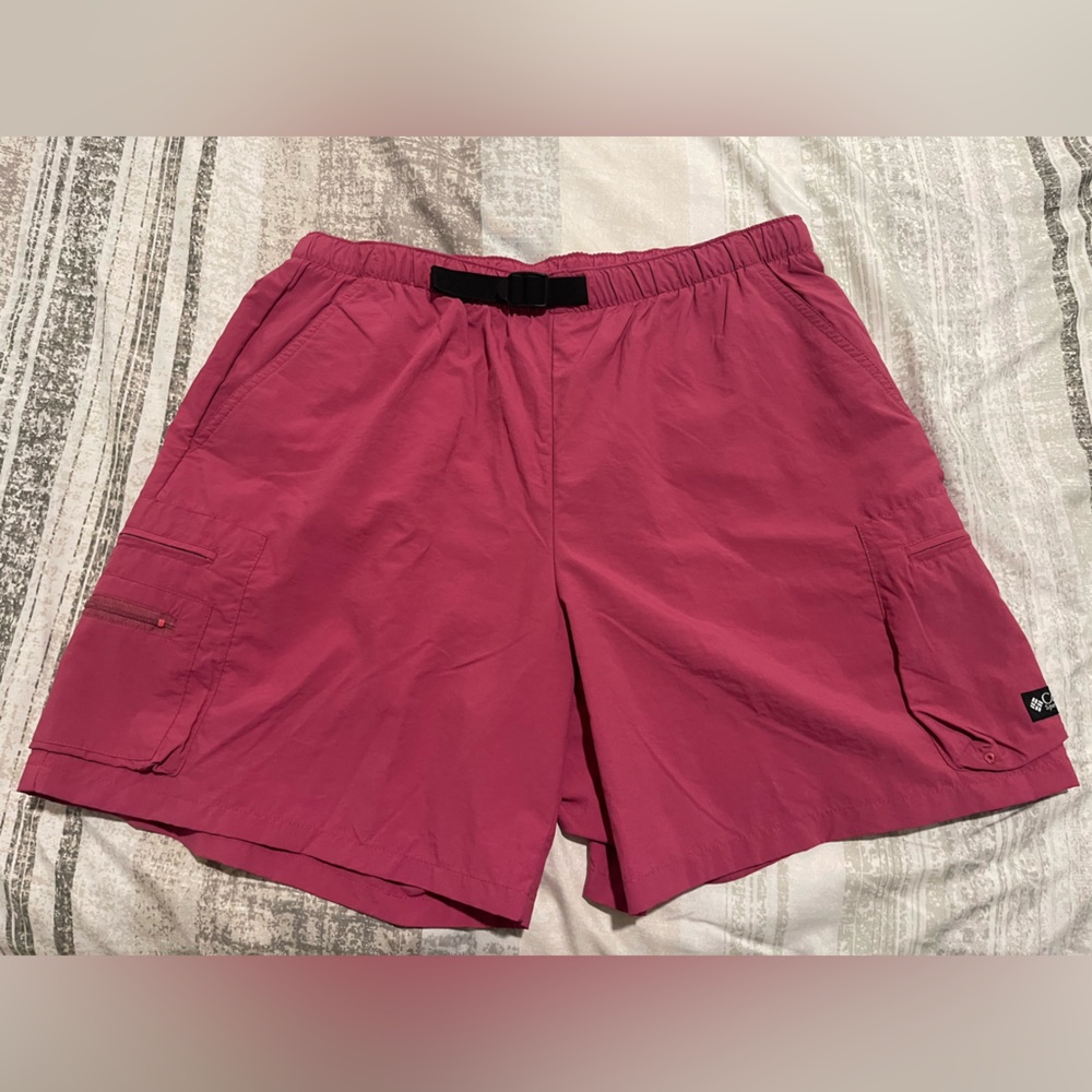 Columbia Pink Active trial Shorts